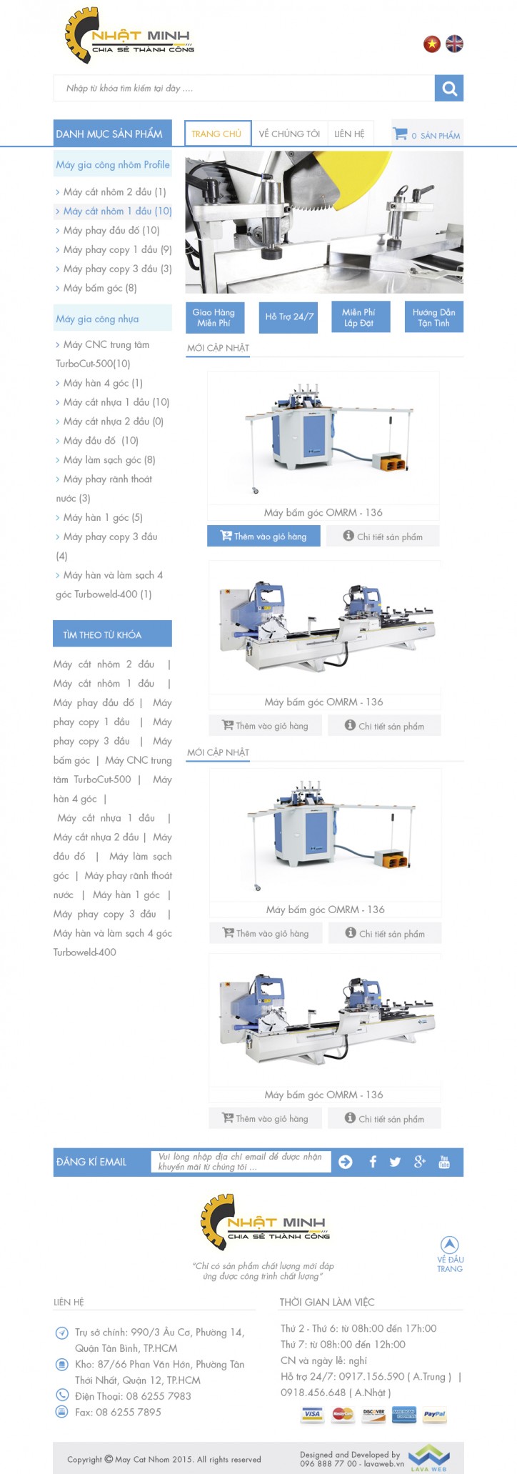 NHATMINHMACHINE giao diện ipad