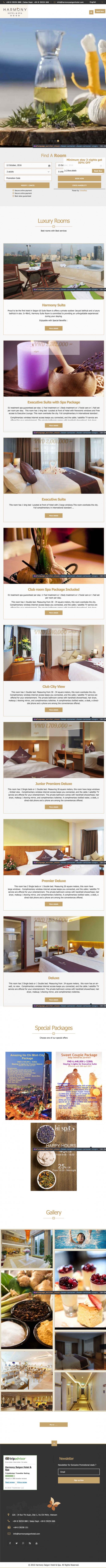 HARMONY SAI GON HOTEL IPAD